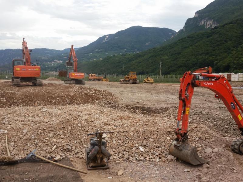 Hinterfüllungen und Auffüllungen für den Unterbau