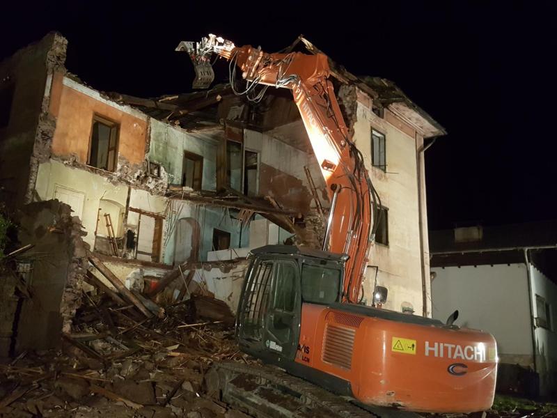 Abbruch von Gebäuden