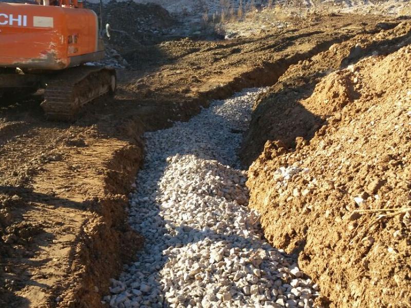 Hinterfüllungen und Auffüllungen für den Unterbau