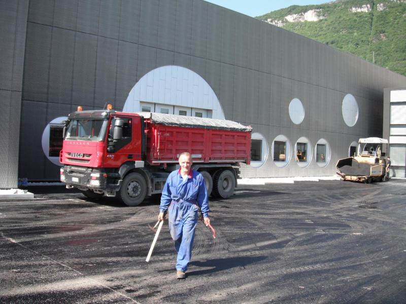 Asphaltierungsarbeiten